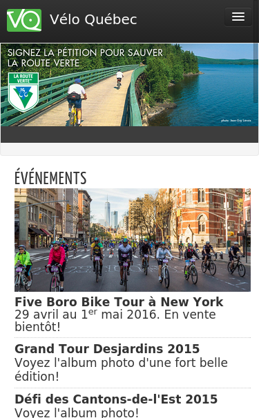 Mobile view